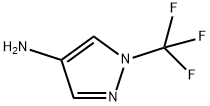 1-Trifluoromethyl-1H-pyrazol-4-ylamine Structure