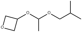 3-[1-(2-methylpropoxy)ethoxy]oxetane Structure