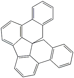 Benzo[b]naphtho[1,2,3-mn]fluoranthene, 15,16-dihydro- Structure