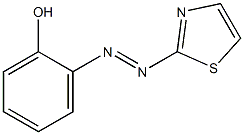 Phenol, 2-(2-thiazolylazo)- Structure