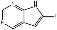 6-iodo-7H-pyrrolo[2,3-d]pyrimidine Structure