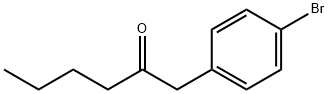 1-(4-BROMOPHENYL)HEXAN-2-ONE Structure