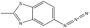 5-azido-2-methyl-1,3-benzothiazole Structure