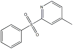 Pyridine, 4-methyl-2-(phenylsulfonyl)-