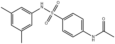 N-(4-{[(3,5-dimethylphenyl)amino]sulfonyl}phenyl)acetamide Structure