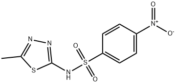 N-(5-methyl-1,3,4-thiadiazol-2-yl)-4-nitrobenzenesulfonamide