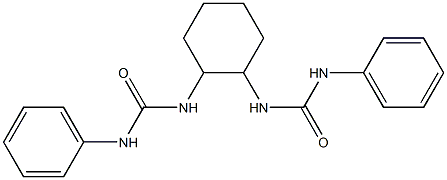 N,N''-1,2-cyclohexanediylbis(N'-phenylurea) Structure
