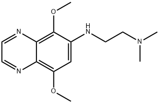 N-(5,8-DIMETHOXYQUINOXALIN-6-YL)-N',N'-DIMETHYLETHANE-1,2-DIAMINE Structure