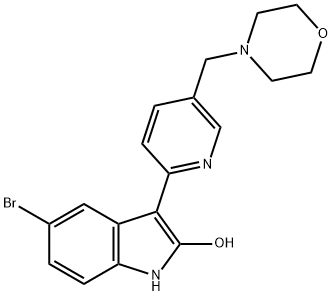 5-bromo-3-(5-(morpholinomethyl)pyridin-2-yl)-1H-indol-2-ol
