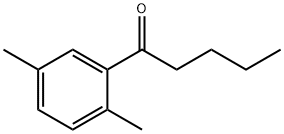 1-(2,5-DIMETHYLPHENYL)PENTAN-1-ONE Structure