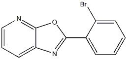 Oxazolo[5,4-b]pyridine, 2-(2-bromophenyl)- Structure