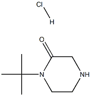 1-(tert-Butyl)piperazin-2-one hydrochloride Structure