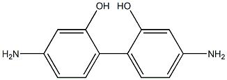 5-amino-2-(4-amino-2-hydroxy-phenyl)phenol Structure