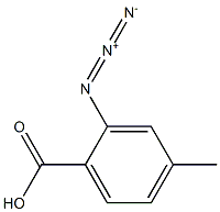 Benzoic acid, 2-azido-4-methyl- Structure