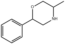 5-methyl-2-phenylmorpholine Structure