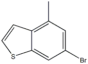 Benzo[b]thiophene, 6-bromo-4-methyl- Structure