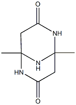 2,6,9-Triazabicyclo[3.3.1]nonane-3,7-dione, 1,5-dimethyl- Structure