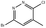 6-Bromo-3-chloro-4-methylpyridazine Structure