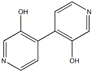 [4,4'-Bipyridine]-3,3'-diol Structure