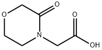 (3-oxomorpholin-4-yl)acetic acid Structure
