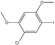 1-chloro-5-iodo-2,4-dimethoxybenzene Structure