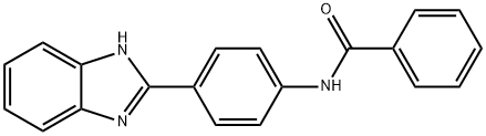 N-(4-(1H-benzo[d]imidazol-2-yl)phenyl)benzamide Structure