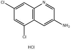 3-Amino-5,7-dichloroquinoline dihydrochloride Structure