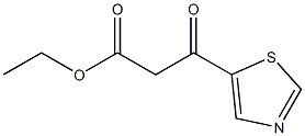 ethyl 3-oxo-3-(thiazol-5-yl)propanoate Structure