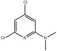 4,6-dichloro-N,N-dimethylpyridin-2-amine Structure