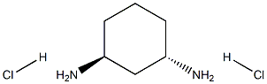 (1S,3S)-cyclohexane-1,3-diamine dihydrochloride Structure