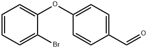 2-Bromo-4'-formyldiphenyl ether Structure