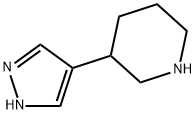 3-(1H-Pyrazol-4-yl)-piperidine Structure