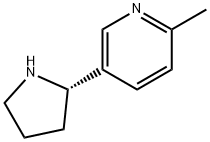 5-((2S)PYRROLIDIN-2-YL)-2-METHYLPYRIDINE Structure
