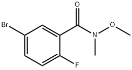 5-bromo-2-fluoro-N-methoxy-N-methylbenzamide