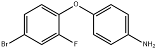 4-(4-bromo-2-fluorophenoxy)benzenamine Structure