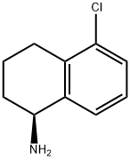 (1S)-5-CHLORO-1,2,3,4-TETRAHYDRONAPHTHYLAMINE Structure