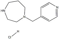 1-(Pyridin-4-Ylmethyl)-1,4-Diazepane Hydrochloride Structure