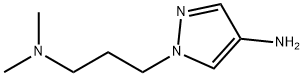 1-(3-(dimethylamino)propyl)-1H-pyrazol-4-amine Structure