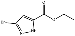 Ethyl 3-bromo-1H-pyrazole-5-carboxylate Structure