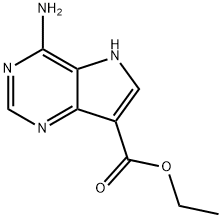 ethyl 4-amino-5H-pyrrolo[3,2-d]pyrimidine-7-carboxylate