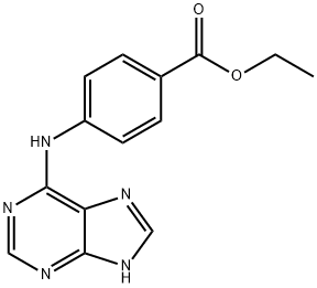 ethyl 4-(7H-purin-6-ylamino)benzoate Structure