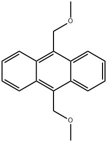 Anthracene, 9,10-bis(methoxymethyl)- Structure