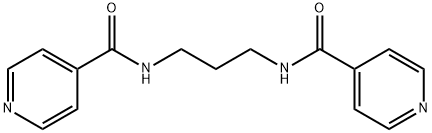 N,N'-propane-1,3-diyldipyridine-4-carboxamide Structure