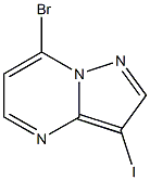 7-Bromo-3-iodopyrazolo[1,5-a]pyrimidine Structure