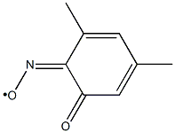 Nitroxide,  2,4-dimethyl-6-oxo-2,4-cyclohexadien-1-ylidene  (9CI) Structure