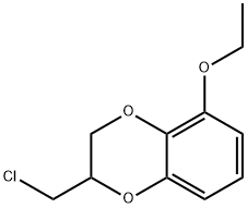 1,4-Benzodioxan,  2-(chloromethyl)-5-ethoxy-  (3CI) Structure