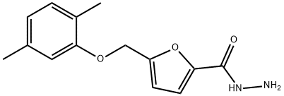 5-[(2,5-dimethylphenoxy)methyl]-2-furohydrazide Structure