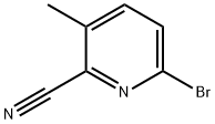 6-BroMo-3-Methylpicolinonitrile Structure