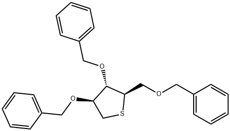 2,3,5-三-O-苄基-1,4-二脱氧-1,4-环硫-D-阿拉伯糖醇