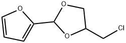 1,3-Dioxolane,4-(chloromethyl)-2-(2-furanyl)-(9CI) Structure